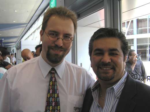 With Armand Morin at the World Internet Mega Summit in Singapore, May 2007