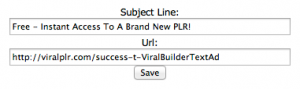 Viral Builder - Text Ad Setup-2